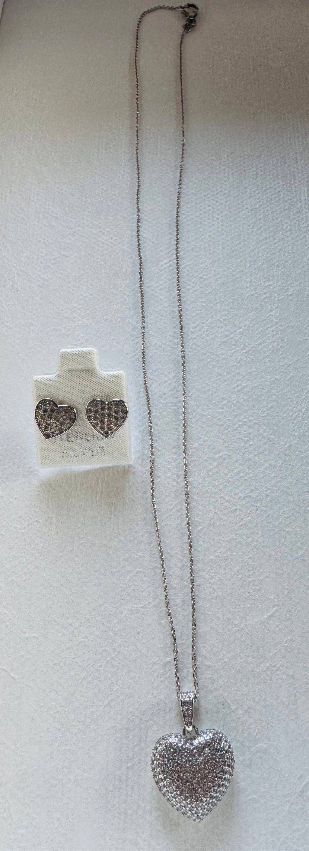 Silver Earring, Necklace