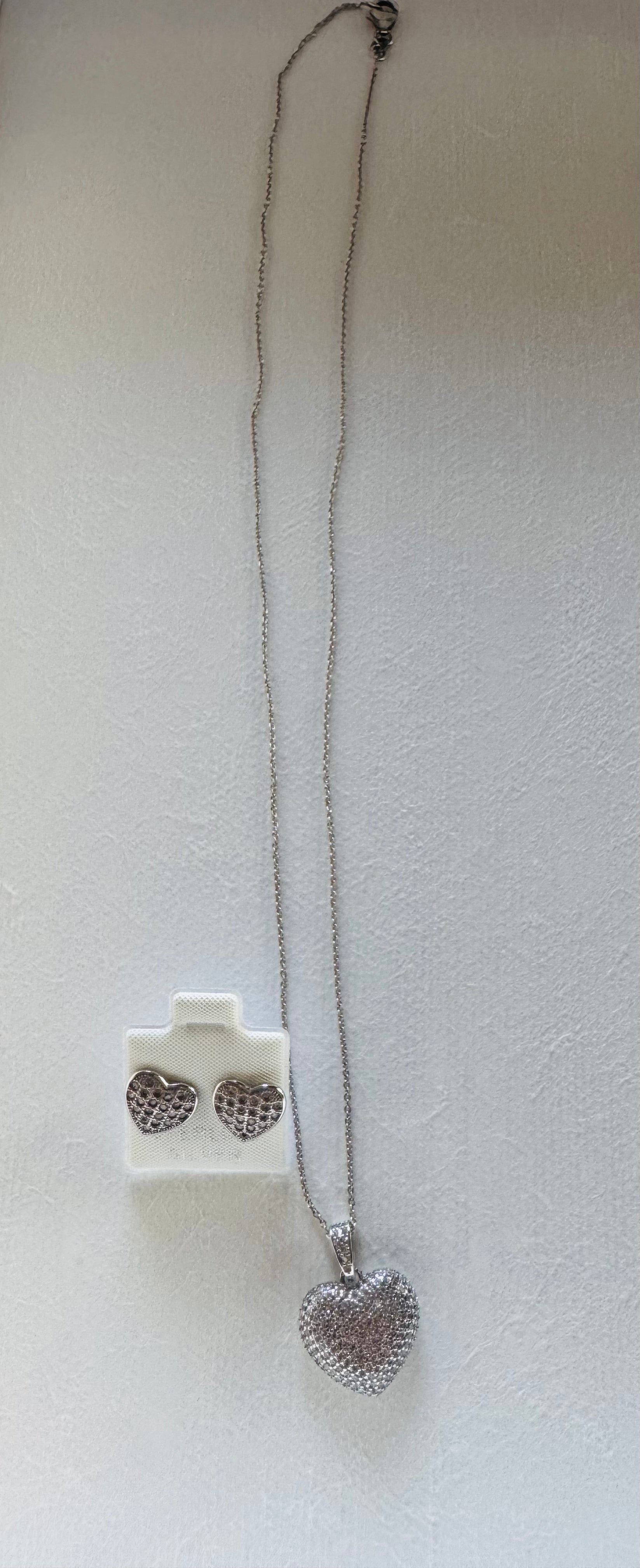 Silver Earring, Necklace