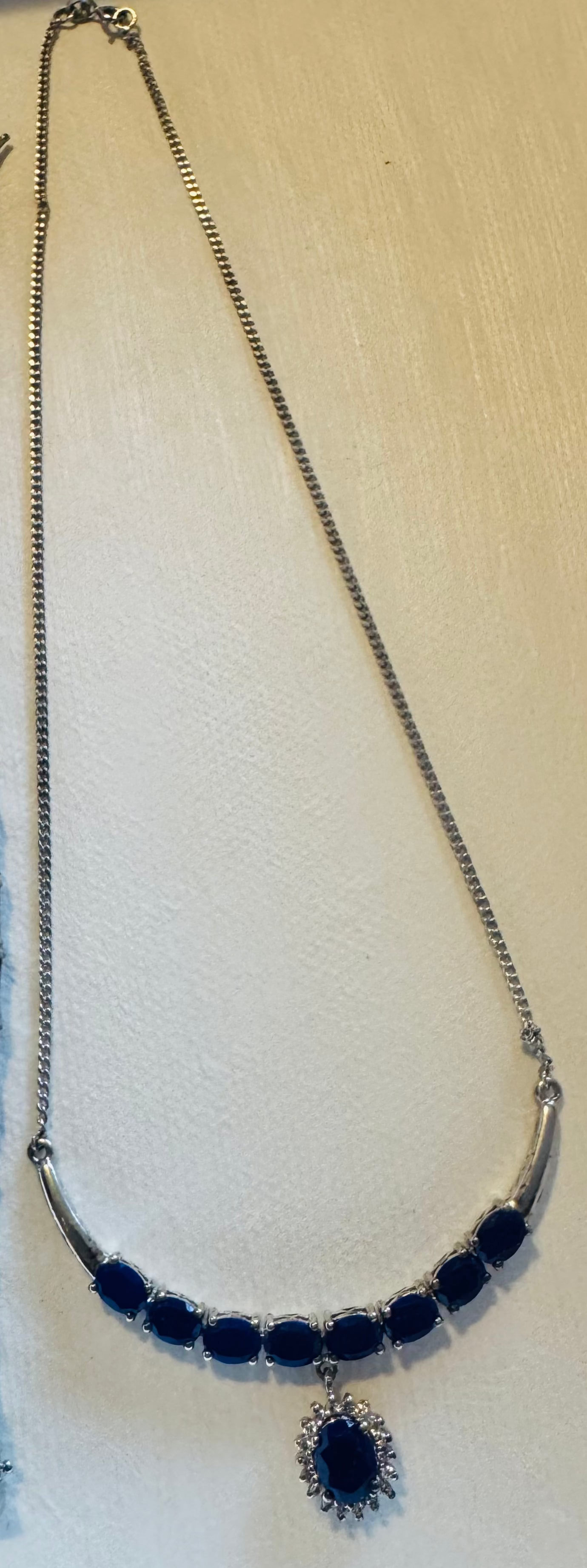 Collar de lápiz original 925 plata italiana